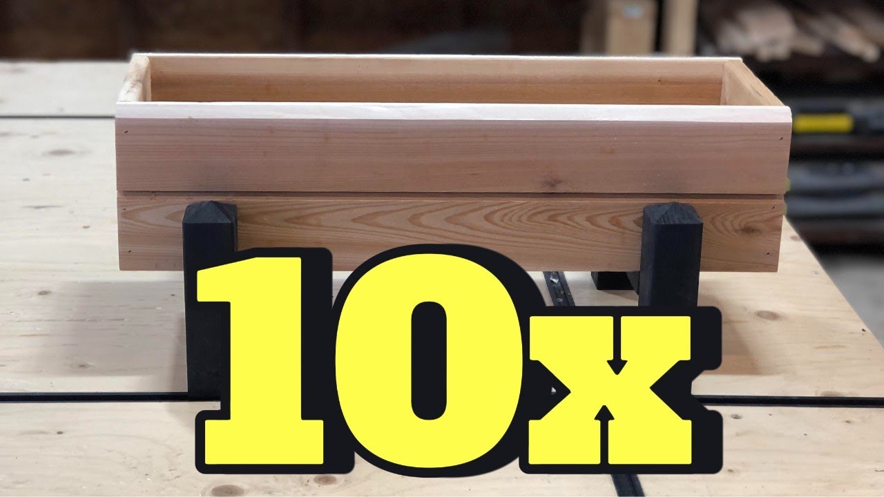 Turn $5 into $50 with this Cedar Planter Box!