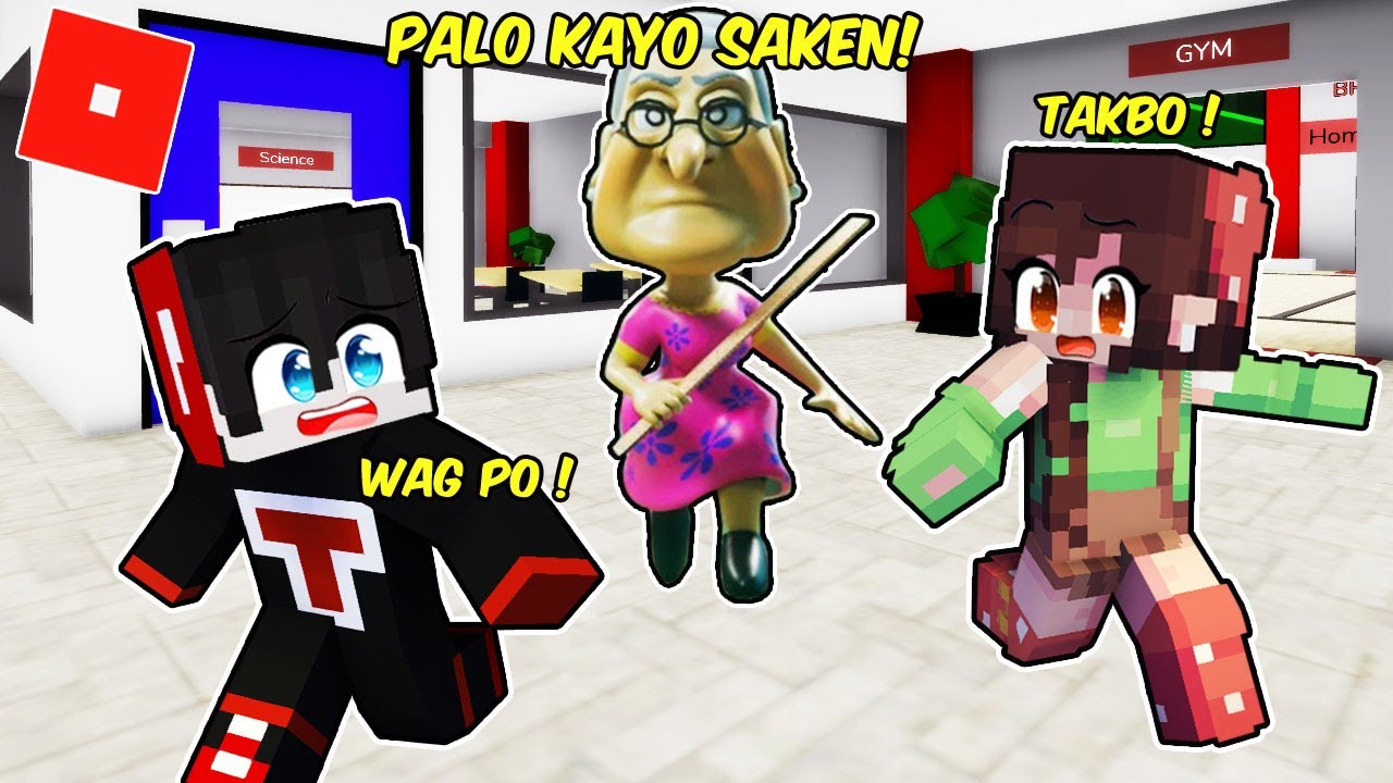 HINABOL SILA TankDemic at Mizumi ng GRANNY TEACHER sa ROBLOX | Team School Prison Escape | ROBLOX |