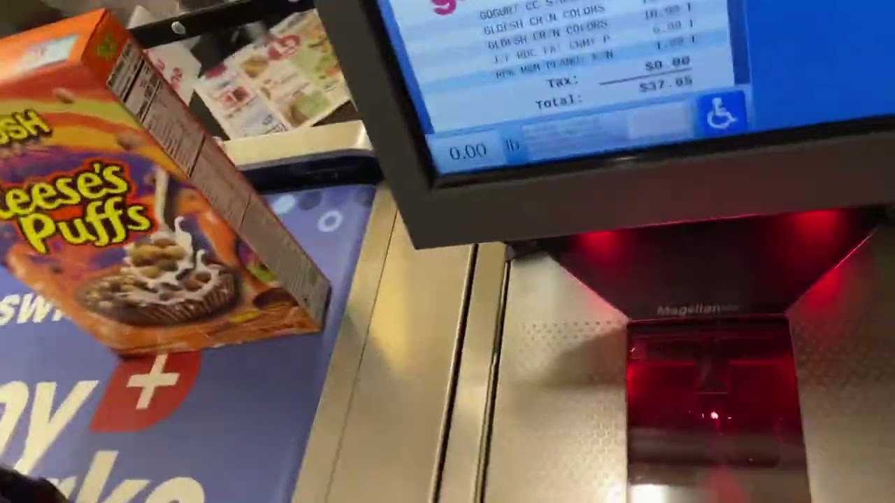 Toshiba self checkout at giant eagle 🦅 library road bethel park pa