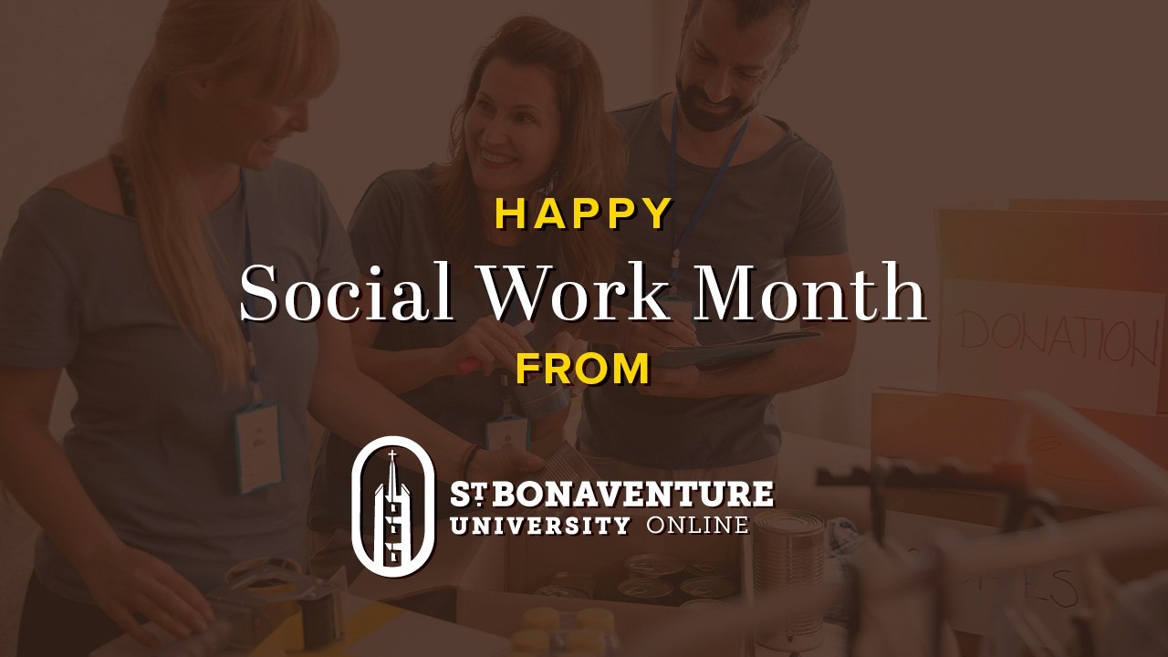 Social Work Month at St. Bonaventure