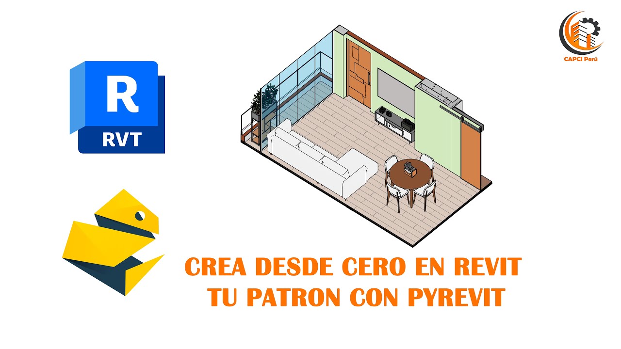 CREA DESDE CERO EN REVIT TU PATRON CON PYREVIT !!