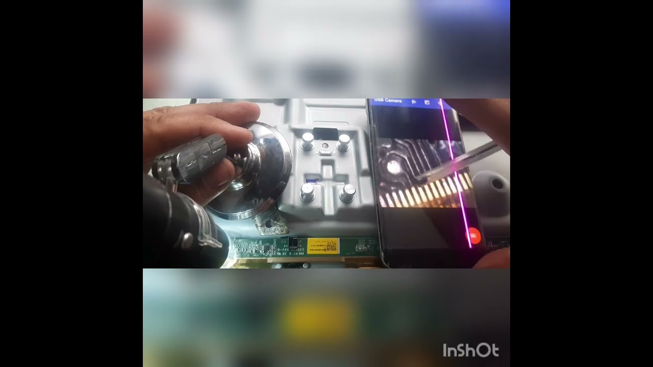 73) recuperar tela em curto sem imagem 50tu8000  apenas cortando as trilhas resolvido