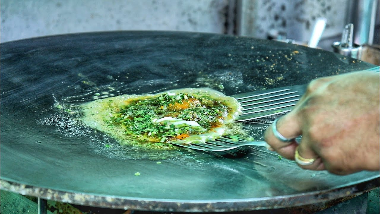 Cheese Green Chilli Egg At A P Egg Center Surat | Indian Street Food