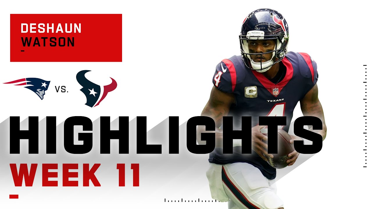 Deshaun Watson Overpowers the Patriots w/ 3 TDs | NFL 2020 Highlights