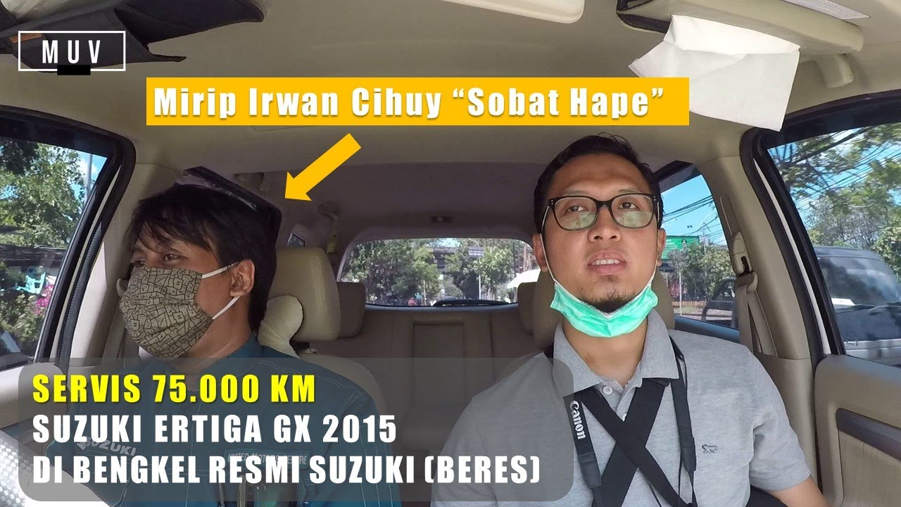 SERVIS SUZUKI ERTIGA 75.000 KM DI BENGKEL RESMI SUZUKI (BERES)