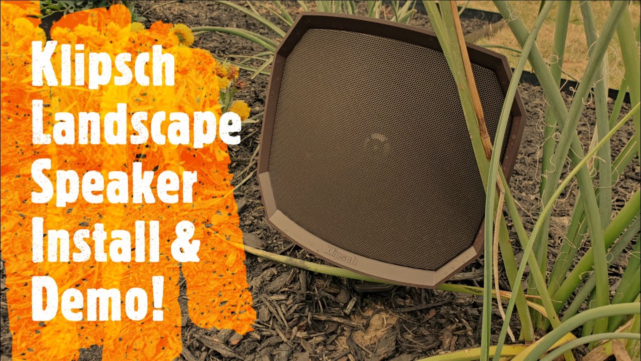 Klipsch Landscape Speaker Install & Demo - Castle Hills / Lewisville, TX!
