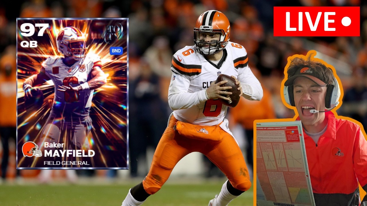MUT 26 BAKER MAYFIELD RETURNS TO CLE FOR GAUNTLET (4-1) RUN! TOTY COLLECTION SET COMPLETION LIVE!