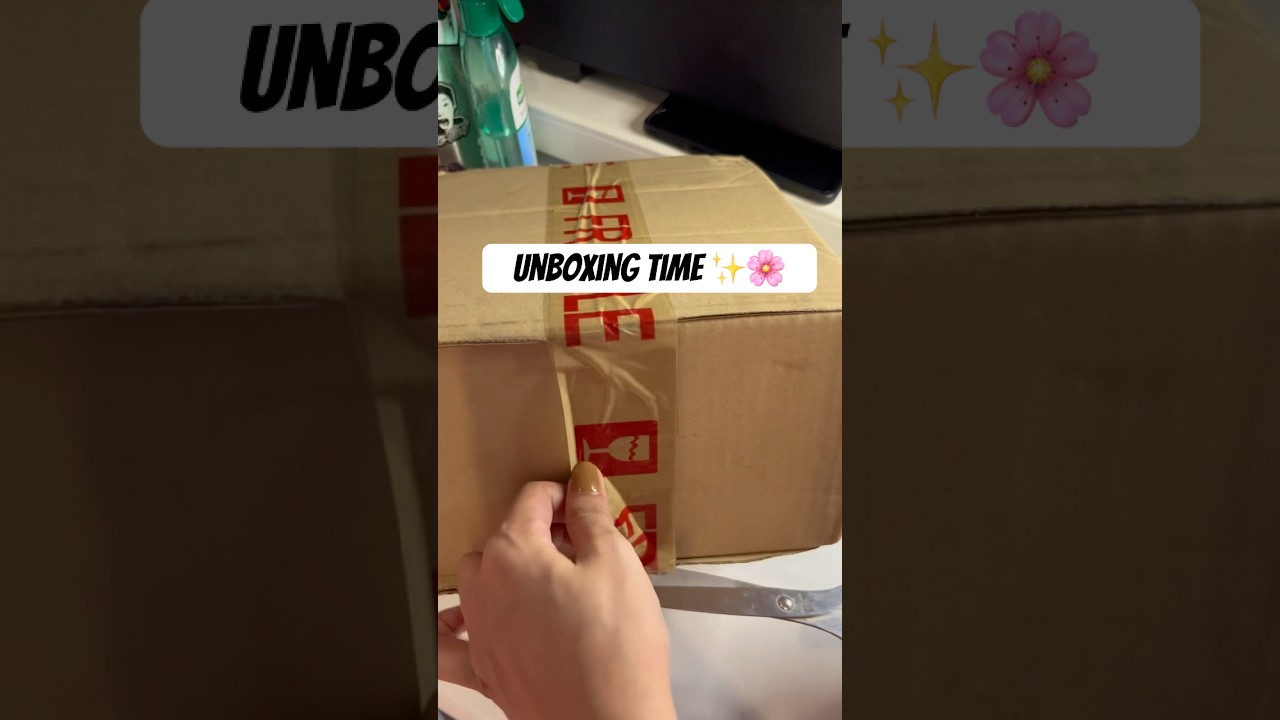 Unboxing Parcel 📦 