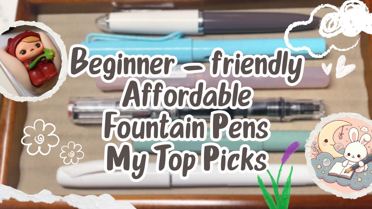 Affordable Fountain Pens | Beginner - friendly | below 50 USD | Top Picks | Pilot Kakuno Madoromi