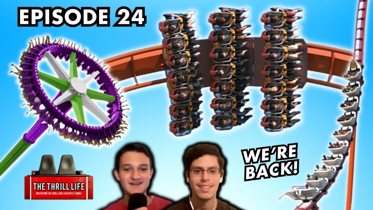 THE THRILL LIFE | Ep. 24 - We're Back!  Recent 2024 Announcements + Parks We Visited This Summer!