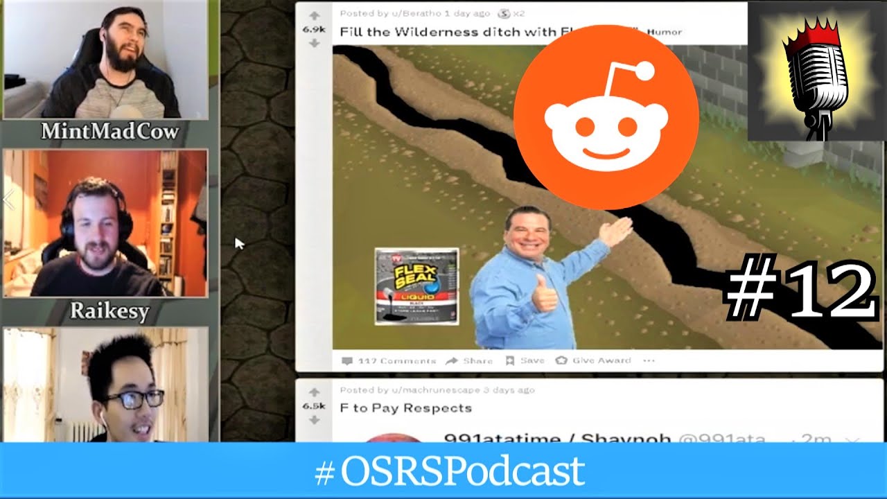 OSRS Reddit is Quite Interesting  - OSRS Podcast #12