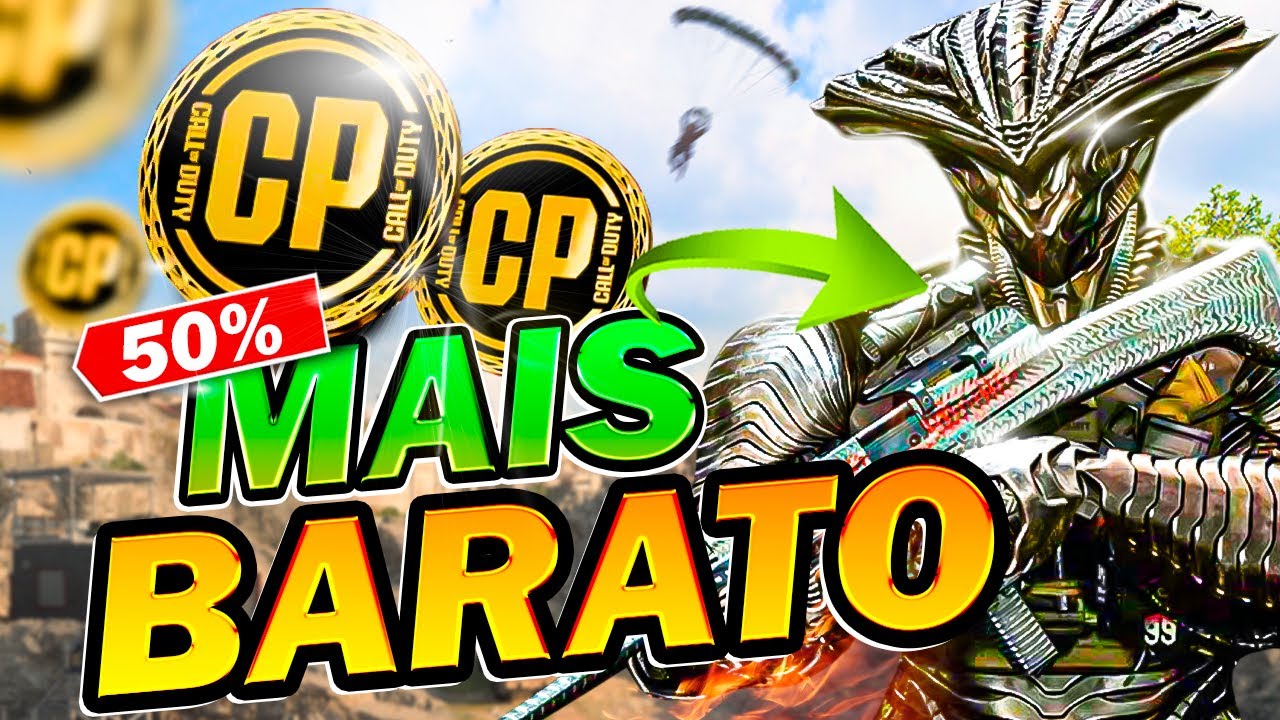 COMO COMPRAR COD POINTS 50% MAIS BARATO!!