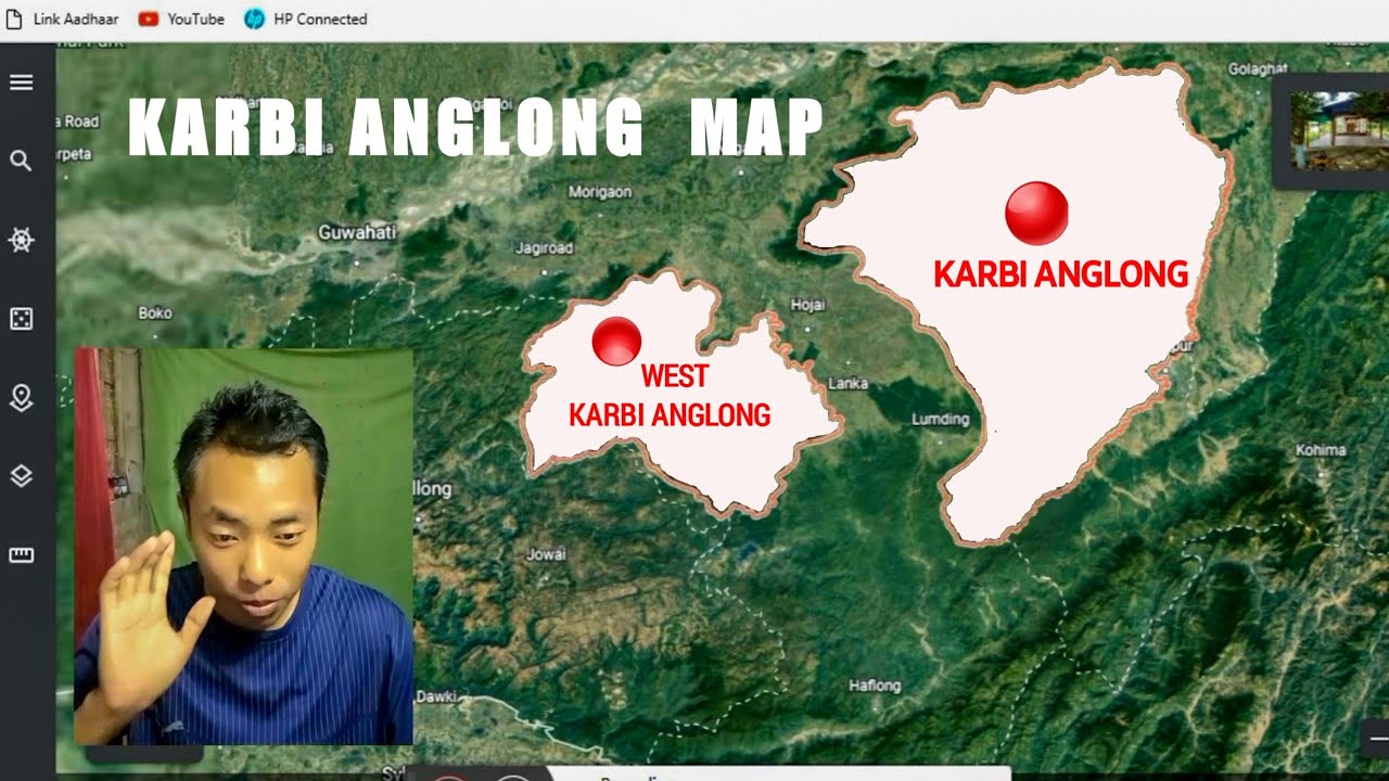 Karbi Anglong Map || west karbi anglong  map |East Karbi Anglong map