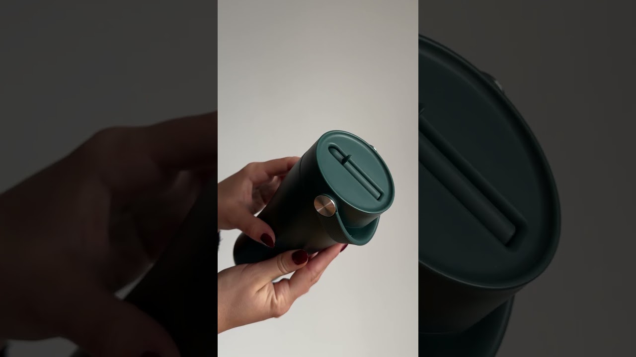 Tw&oacute;j nowy towarzysz podr&oacute;ży! ☕️ EQUA Carry Cup: Stylowy kubek termiczny z uchwytem! ✨