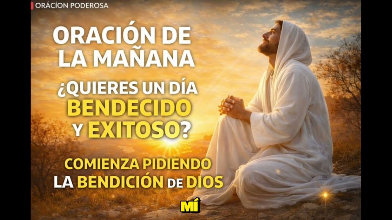 🙏 SI ORAS ESTO AL DESPERTAR, DIOS CAMBIARÁ TU DÍA COMPLETO