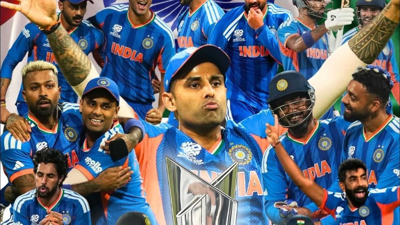 INDIA BECOME THE FIRST TEAM TO WIN BACK-TO-BACK MEN'S T20 WORLD CUPS! 🏆 🇮🇳