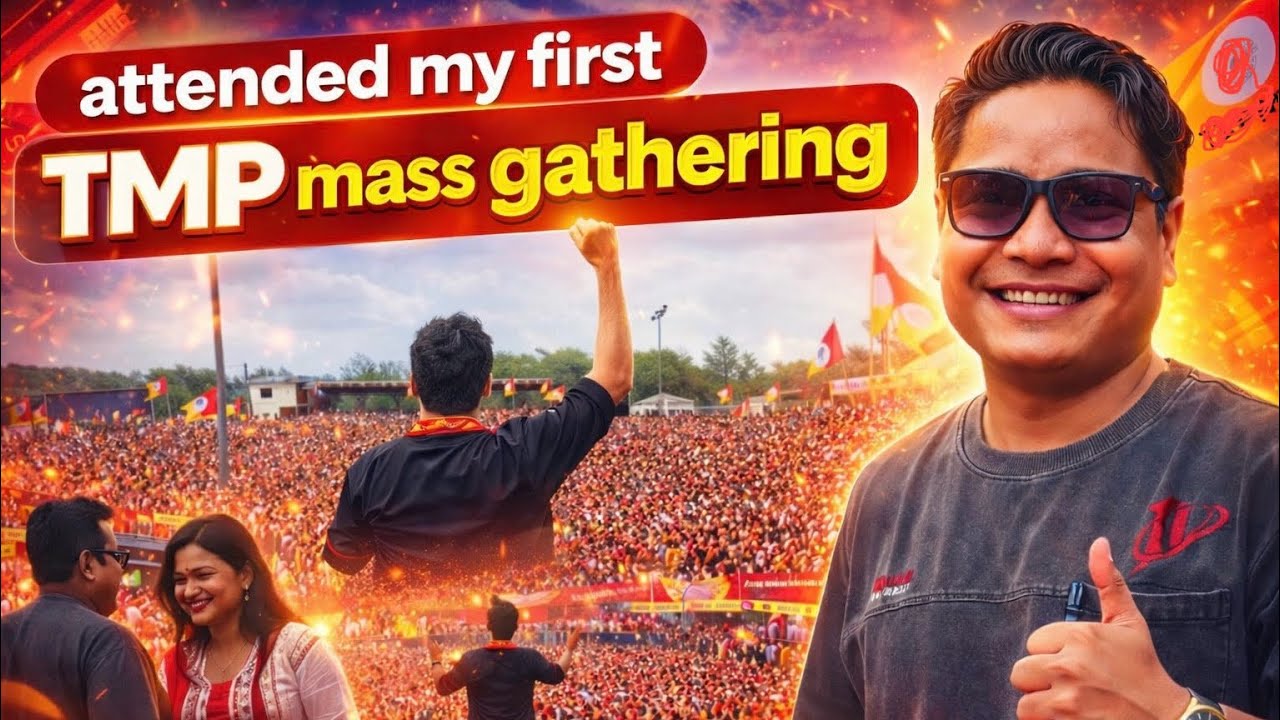 Bubagra enjoyed my performance 😱 Attended my first TMP Mass gathering at Khumulwng 💪