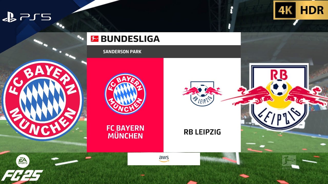 FC 25 - Bayern Munich vs RB Leipzig | Bundesliga 24/25 | PS5™ [4K60]