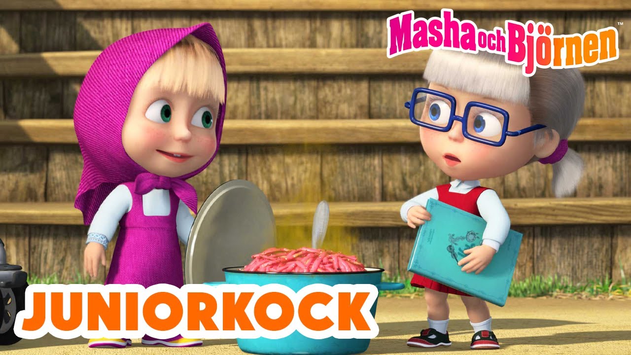 Masha och Björnen 👧🐻 Juniorkock 👩‍🍳🍝😋 Ett måste att se! 🔎 Samling av avsnitt 🎬