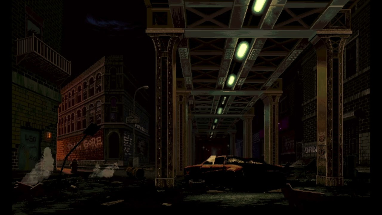 NIGHT CITY AMBIENT SOUNDSCAPE - DARK ALLEY