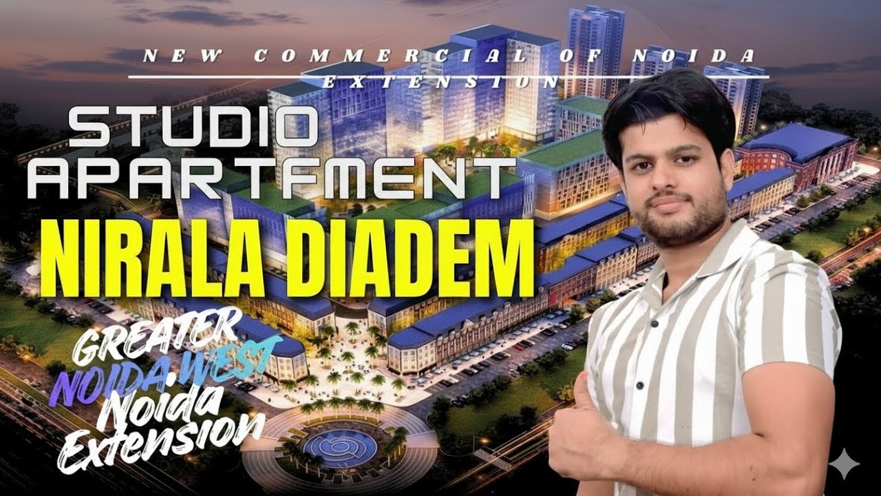 Nirala Studio Apartment | Commercial & Residential Investment in Noida Extension | Starting 60 Lakh