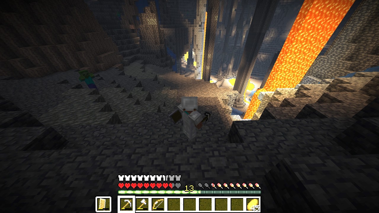 Oyunun En Tehlikeli Madenine Girdim/Hardcore Minecraft