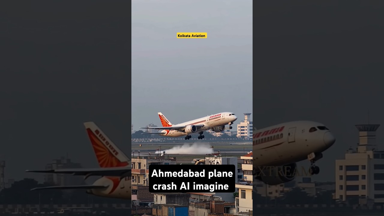 Ahmedabad to London Plane Crash| AI animated video of full incident| #planecrash #indianairline