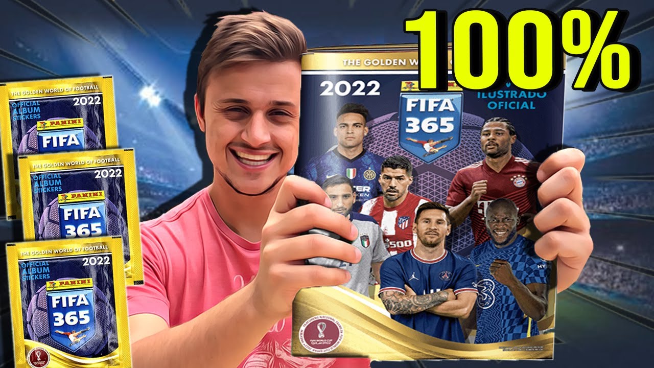 MAIS UMA COLEÇÃO COMPLETA!!! ÁLBUM FIFA 365 - 2022