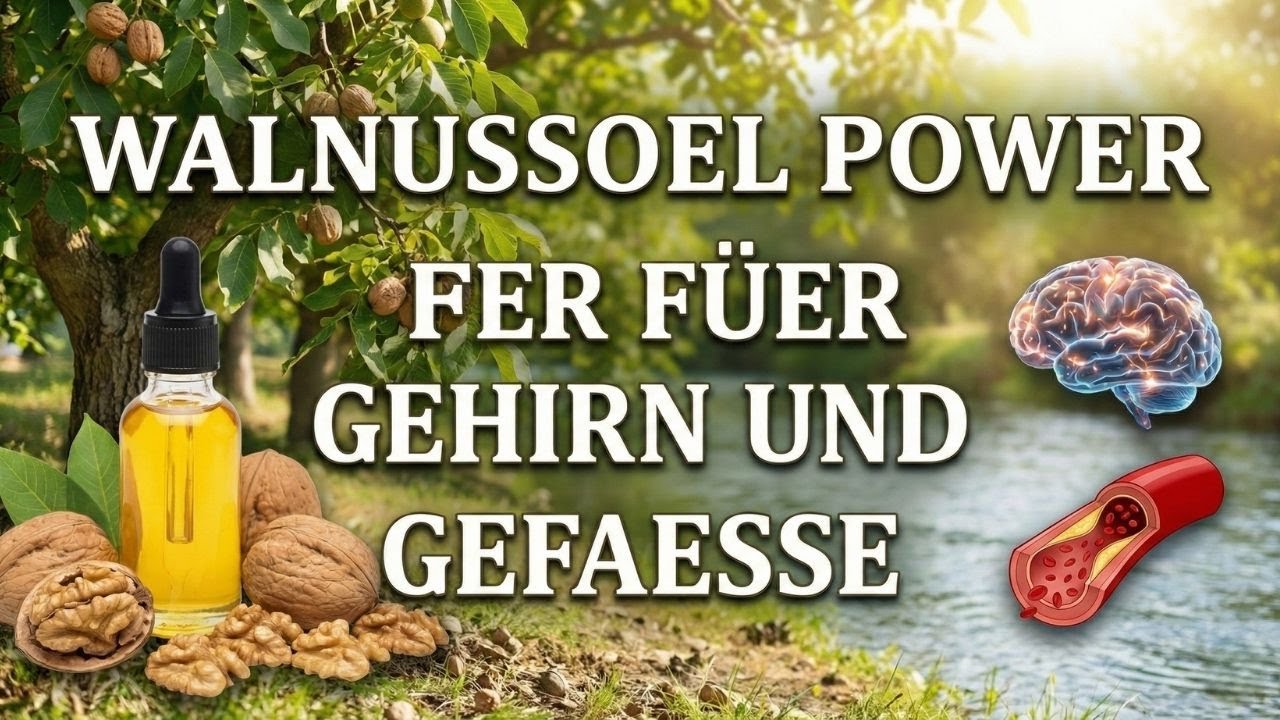 Walnussoel Vorteile Fuer Gehirn Omega Fettsaeuren Und Gefaessschutz