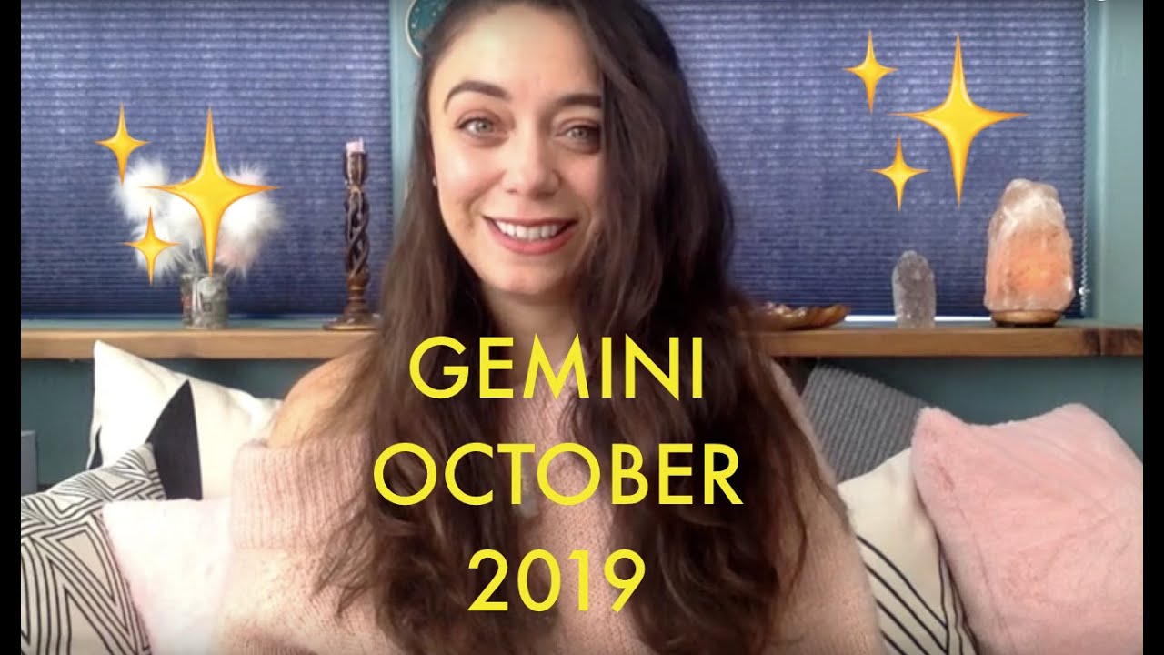 Gemini October 2019 - The first ingredient in magic is always trust!