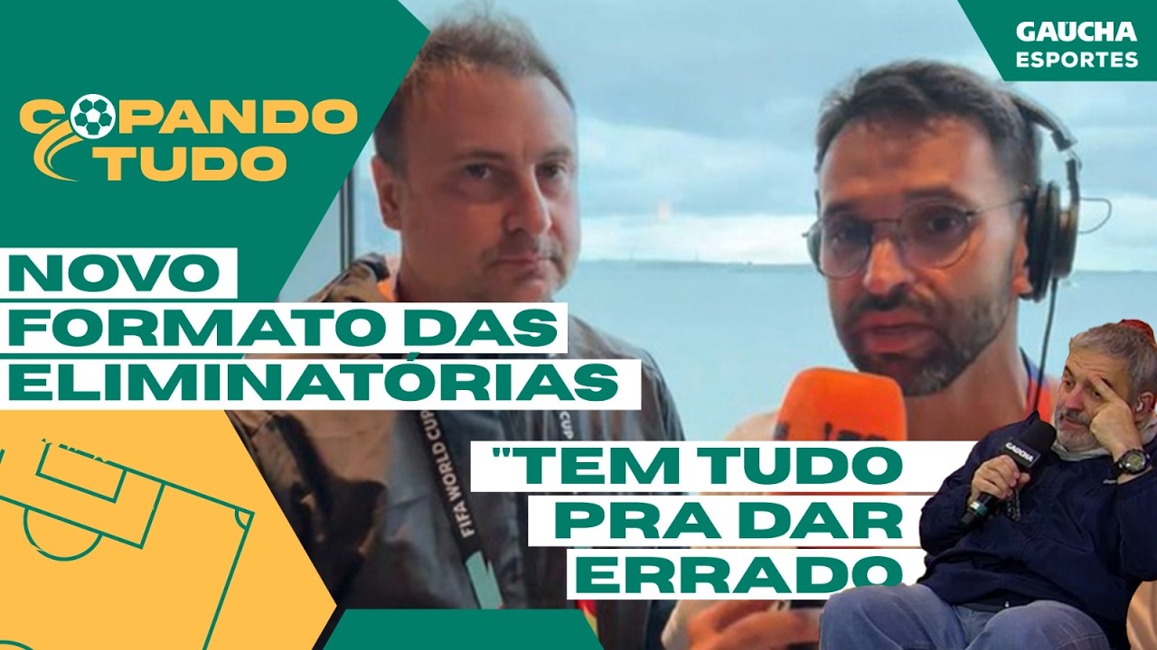 POL&Ecirc;MICA! COMO SER&Atilde;O AS ELIMINAT&Oacute;RIAS PARA A COPA DE 2030? | COPANDO TUDO | 07/07/2026