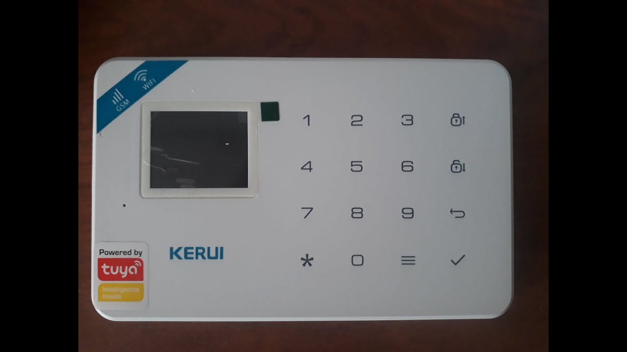Alarma Kerui W18 Configuracion Tuya Smart