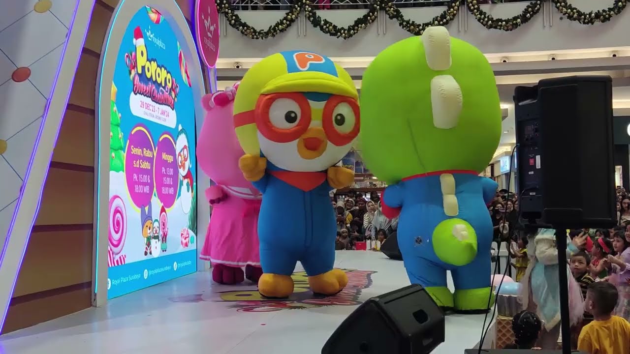 Pororo Live Show di Royal Plaza Surabaya (Side Stage POV)