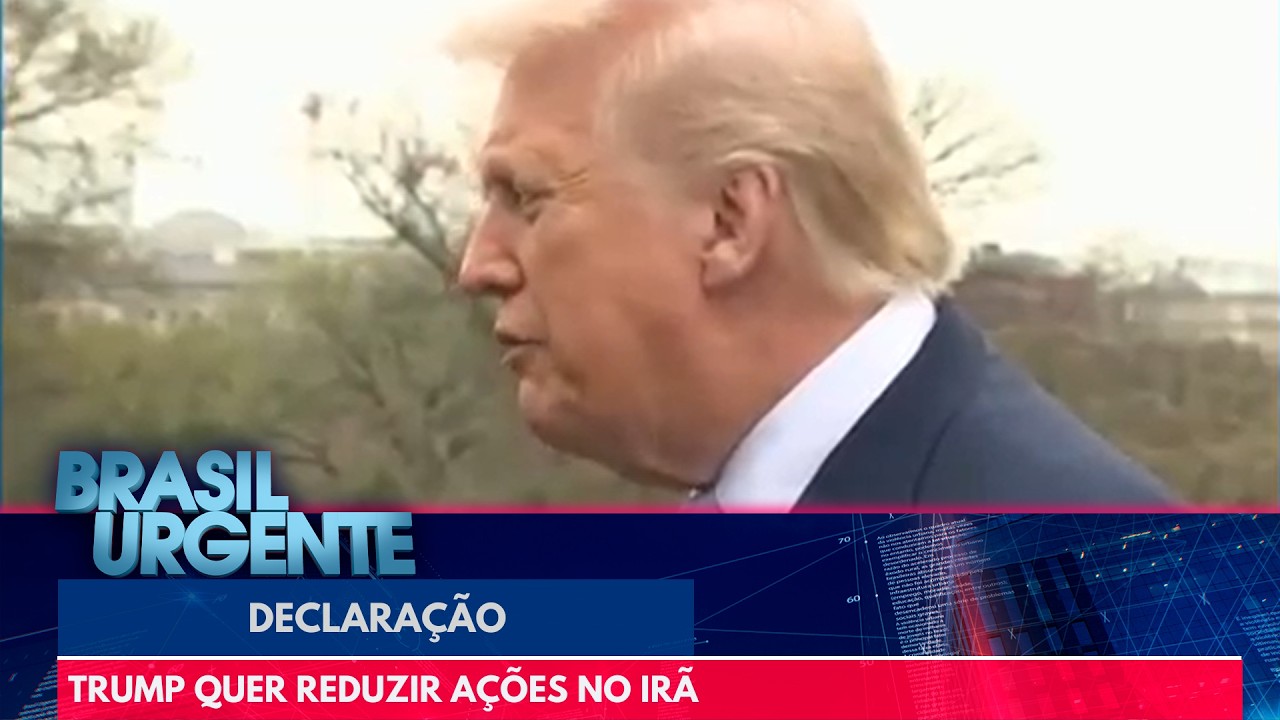 Trump quer reduzir ações no Irã