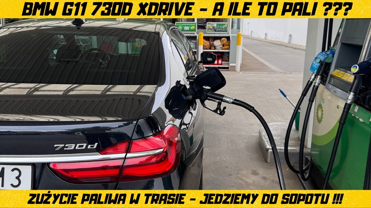Ile Pali? BMW G11 730d xDrive Jedziemy do SOPOTU ! b57d30 Engine 