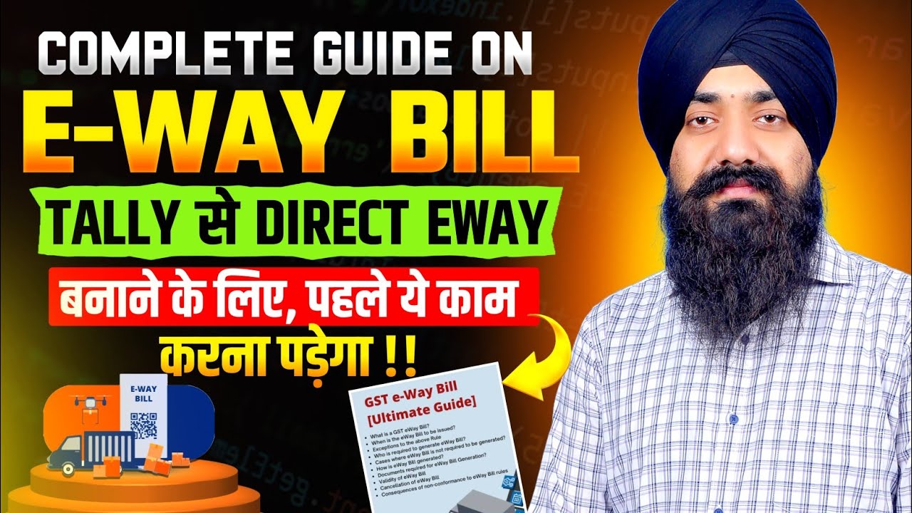 HOW TO GENERATE DIRECT EWAY BILL FROM TALLY PRIME 2.0 | EWAY BILL BY TALLY WITHOUT LOGIN EWAY PORTAL