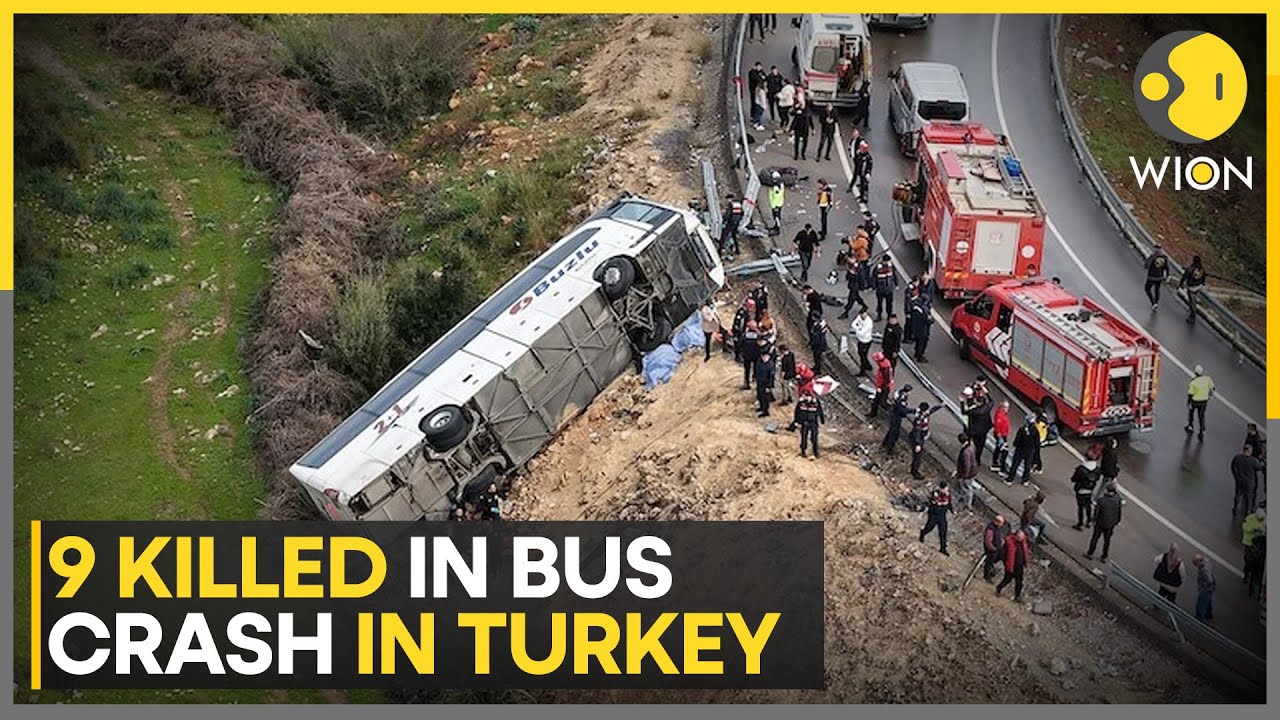 Turkey Bus Accident: 9 Dead, 26 Passengers Injured In Fatal Accident In Antalya | WION