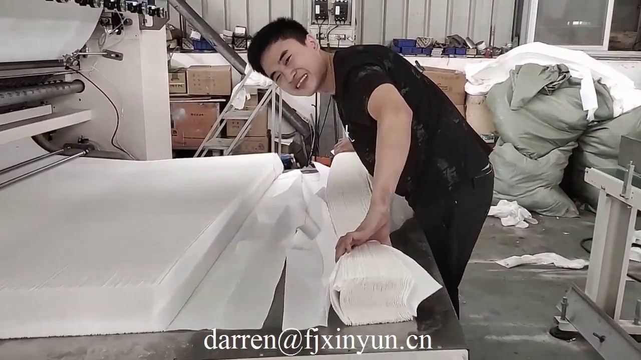 Full production line facial tissue making machine