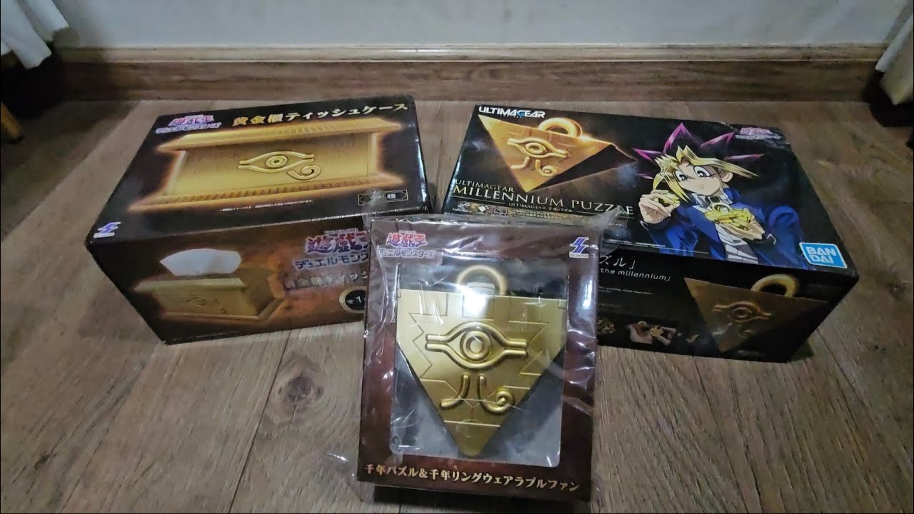 Best Millennium Puzzle Fan and Items Yugioh Return | Quạt Tr&ograve; chơi ng&agrave;n năm Yugi