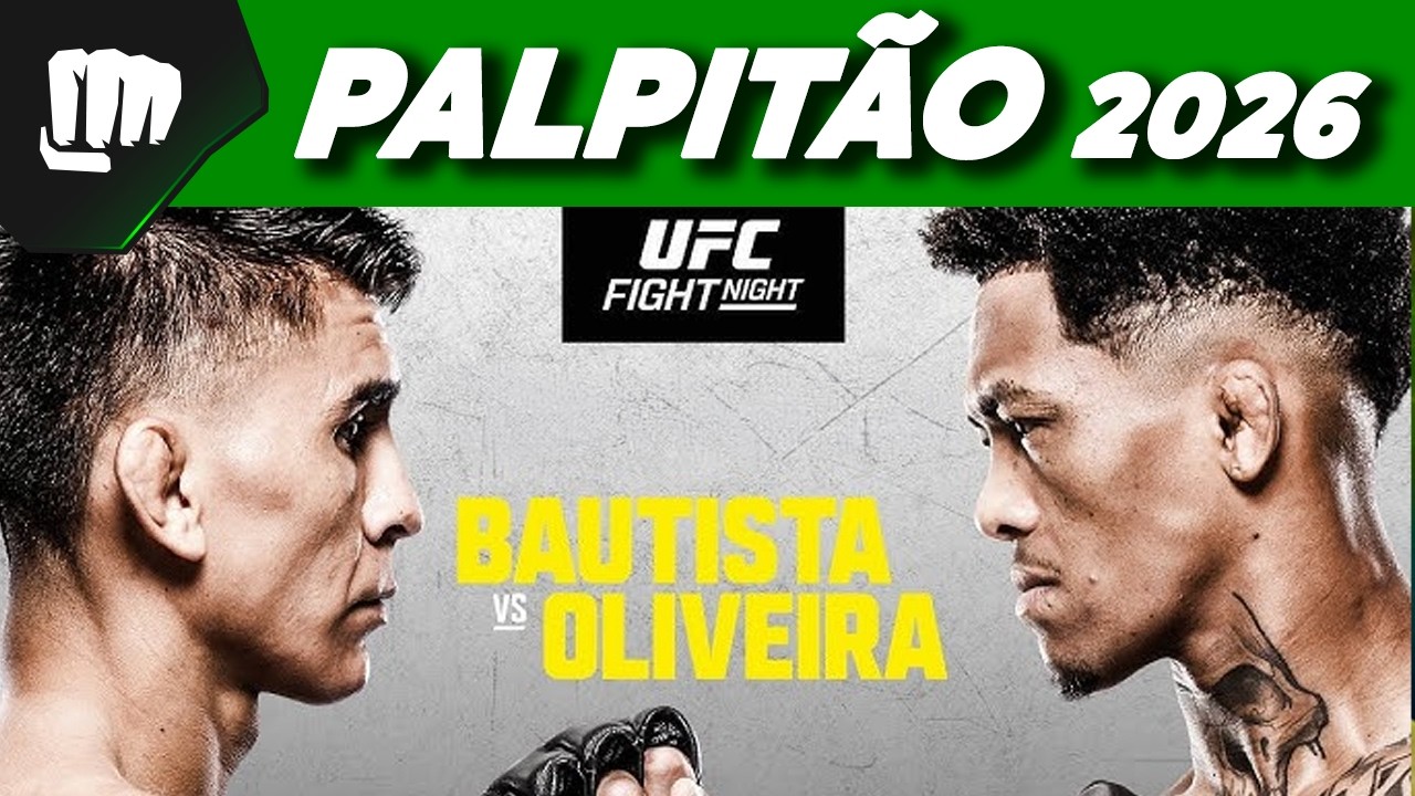 BAUTISTA vs LOKDOG  - PALPIT&Atilde;O UFC  - MARIO BAUTISTA vs VINICIUS &ldquo;LOKDOG&rdquo; OLIVEIRA