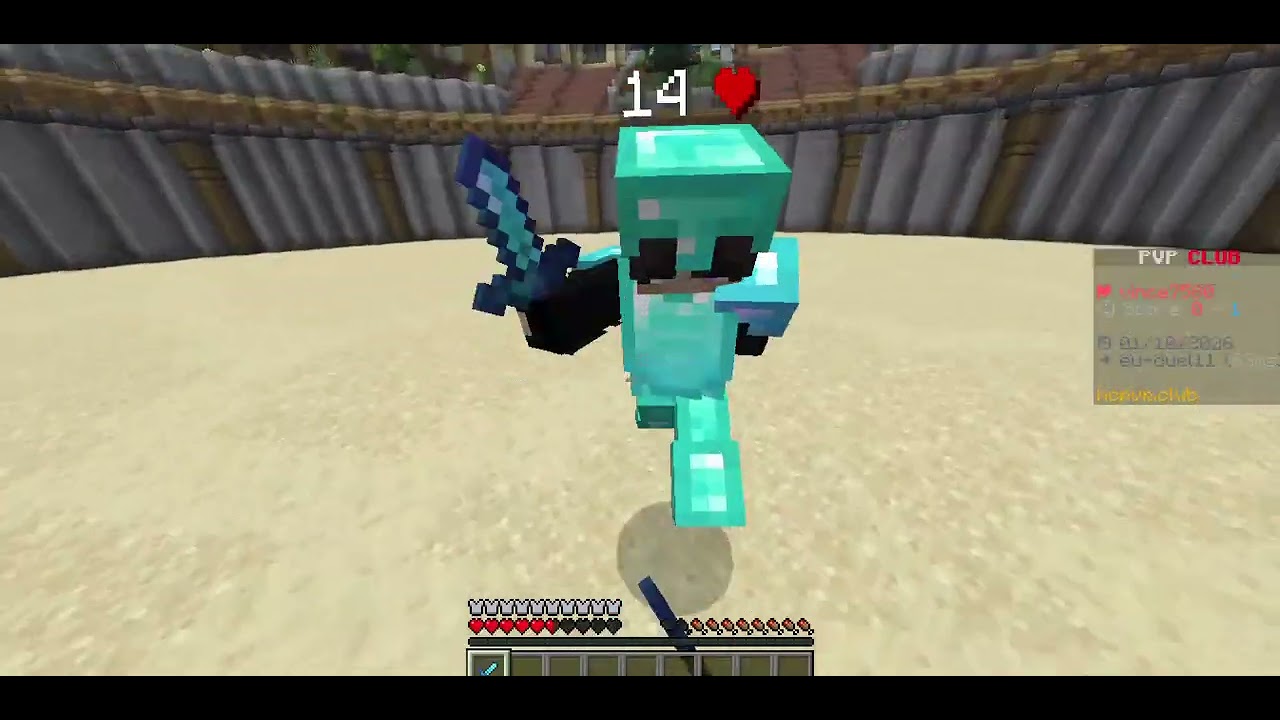 mincraft pvp practice