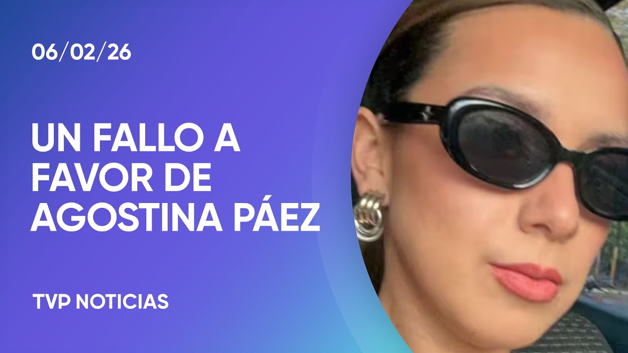 Revocaron la prisión preventiva de Agostina Páez