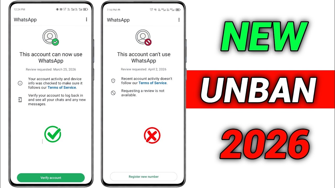 This account can't use WhatsApp problem solution 2026 | This account can now use WhatsApp 2026 
