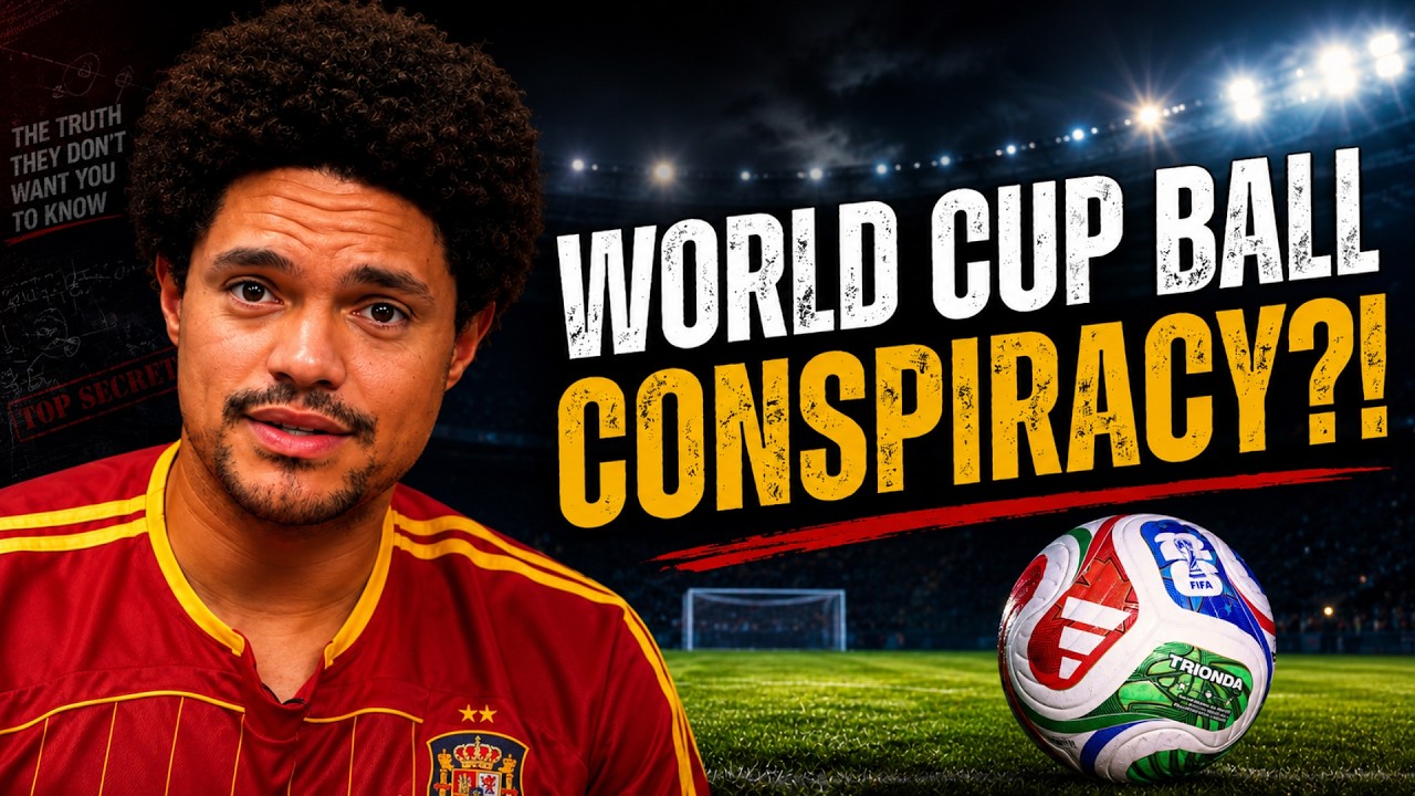 Trevor Noah EXPOSES The World Cup Ball Conspiracy 👀⚽