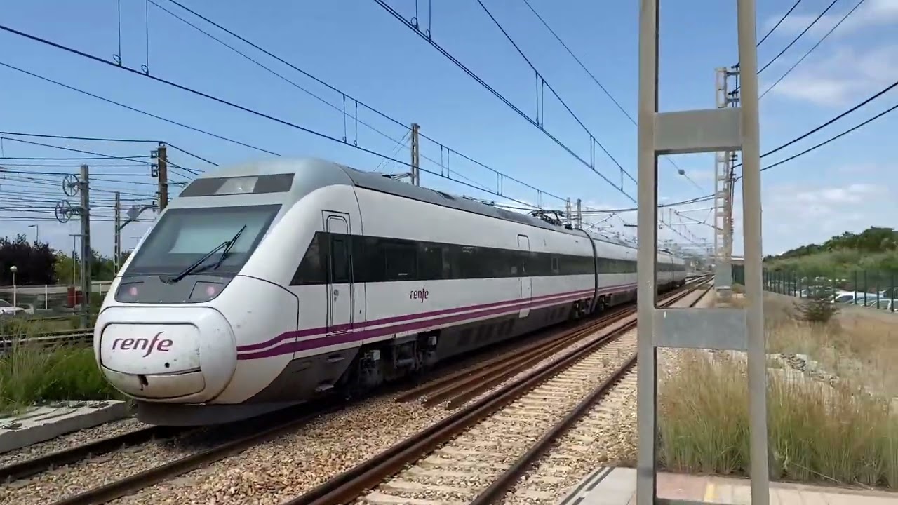 Trenes de pasajeros en Valencia y Castellón (Alvia, 599, 470, AVE…)