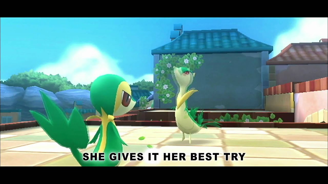 Pokepark wii 2 Snivy song