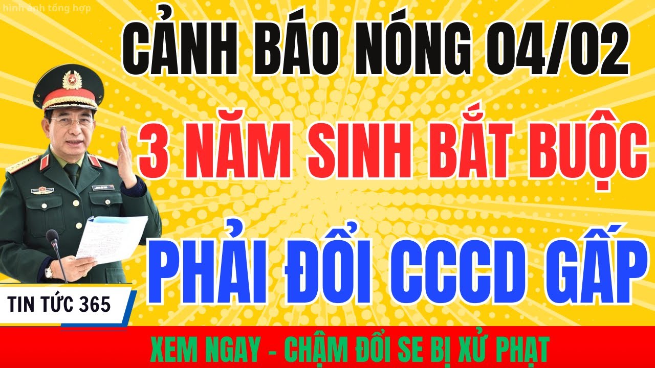 Cảnh Báo Gấp: 3 Năm Sinh Chậm Đổi Thẻ Căn Cước Có Thể Bị Xử Phạt