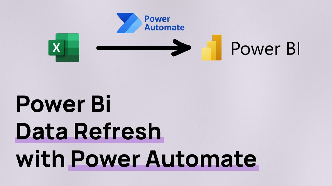 Automate Power Bi data refresh with Power Automate