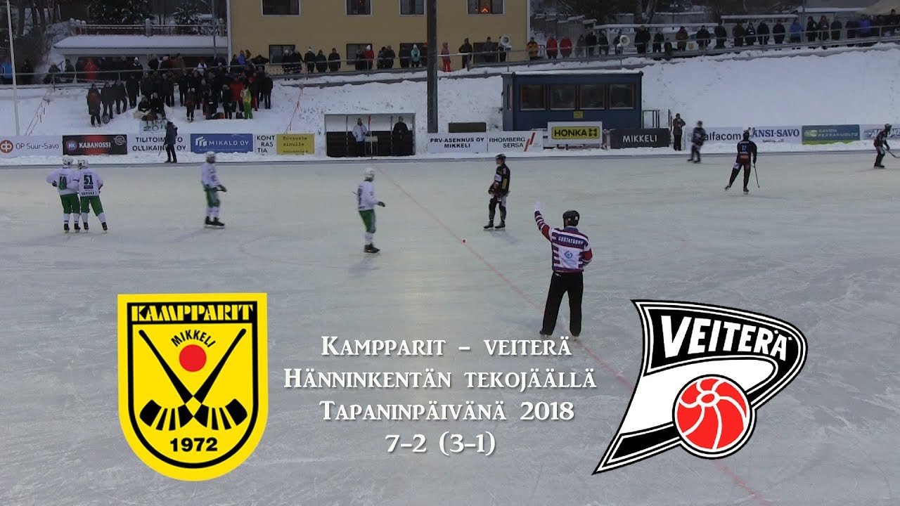 Kampparit - Veiterä Live-stream Hänninkentältä  26.12.2018