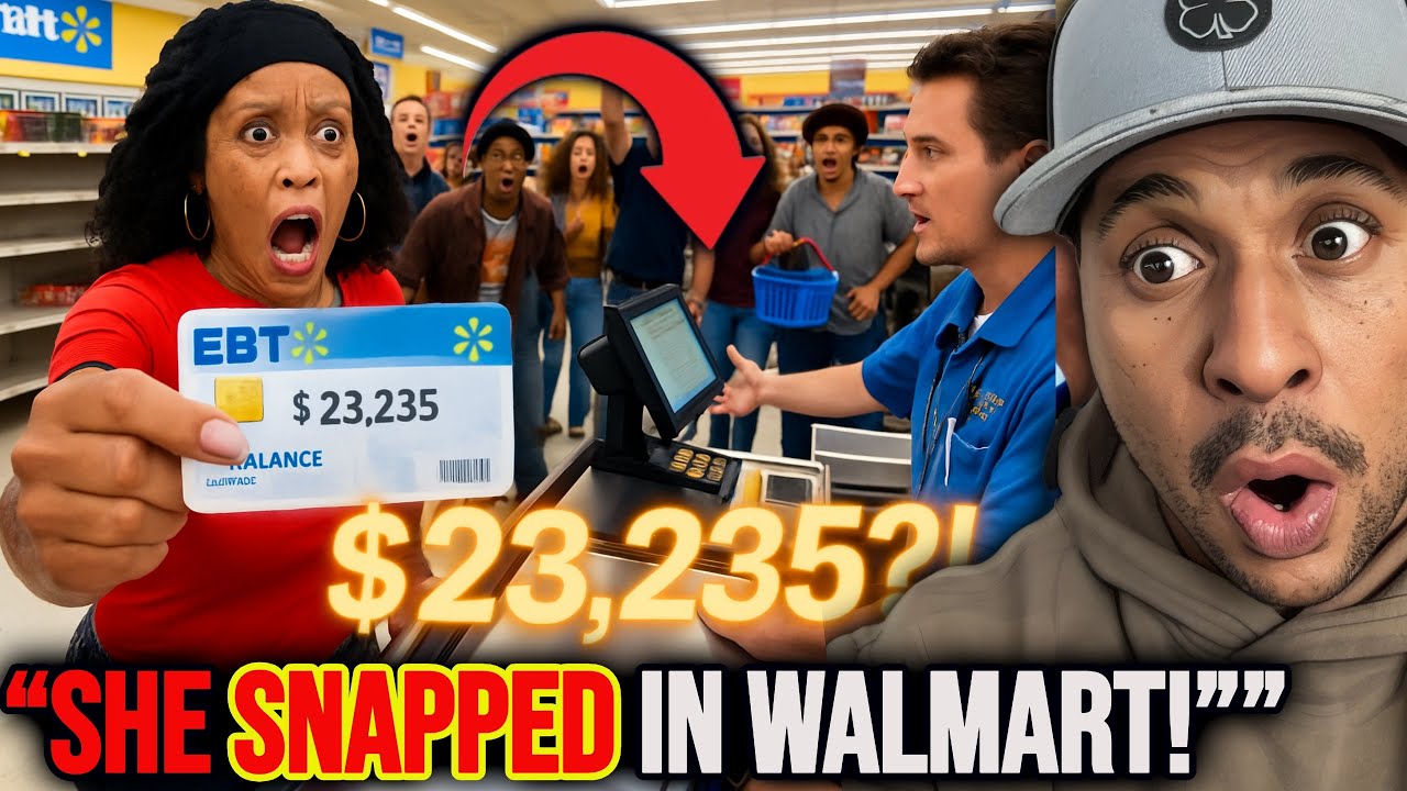 «Она нашла 23 235 долларов на своей карте EBT… А потом сорвалась в Walmart 😳💳🔥» | Энтони Спейд